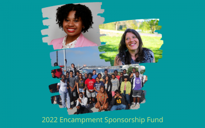 fund multicultural democracy — help to sponsor a 2022 Encamper