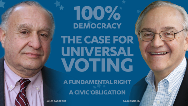 EFC Alum Co-authors an Important Book about Democracy
